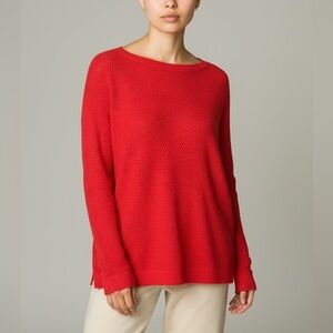 Vintage American Eagle Red Mesh Long‎ Sleeve Top Women’s XL Y2K Grunge Layering